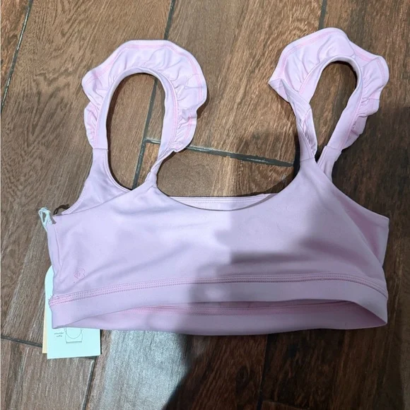 Pink Ruffle Strap Bra - Picture 10 of 10